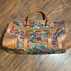 Urban Vintage Mickey Mouse Duffel Bag